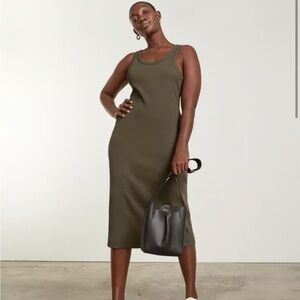 Everlane the ribbed tank dress xs